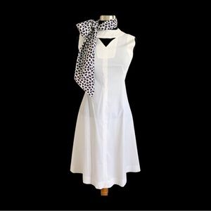 VINTAGE 1960s hand-made keyhole dress